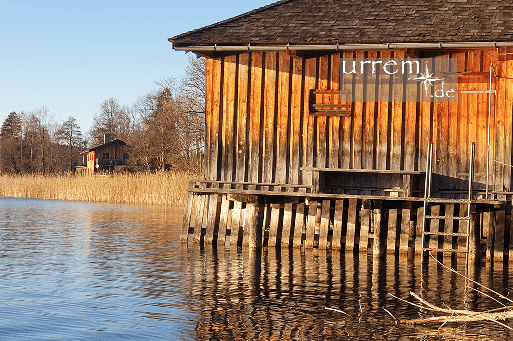 Region Tegernsee - See vor den Toren Münchens 2 Traditionelles Bootshaus auf dem Tegernsee