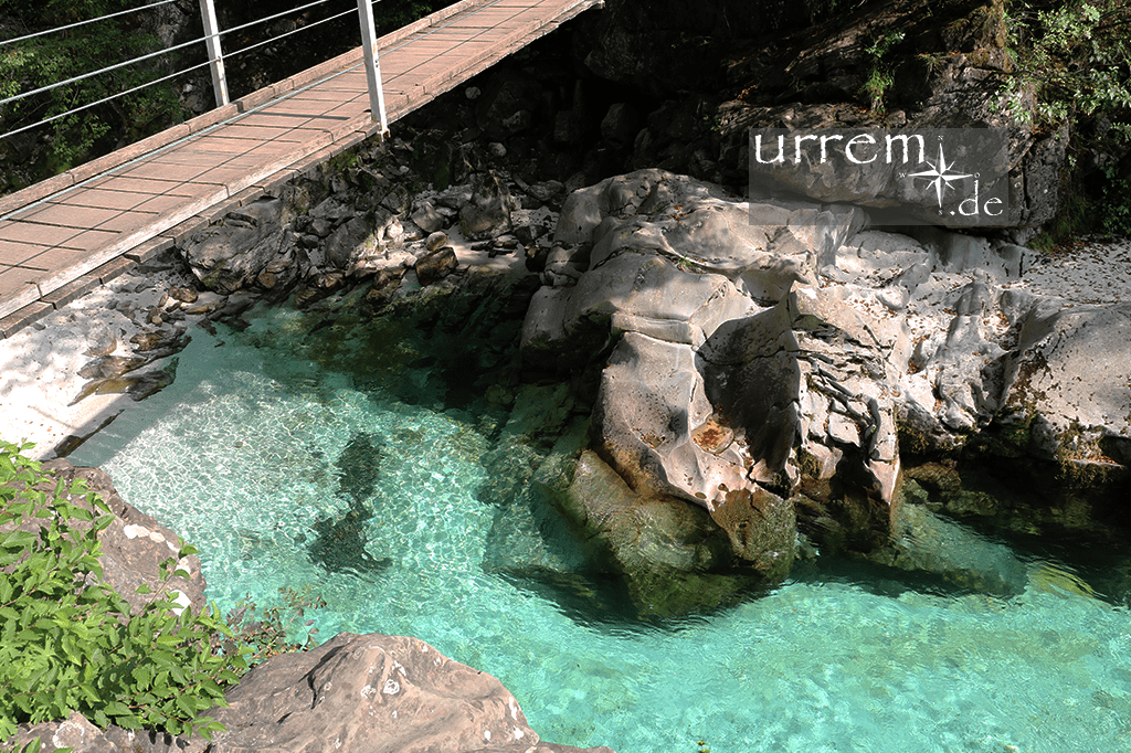 Bovec liegt an der Soca und im Socatal in Slowenien.