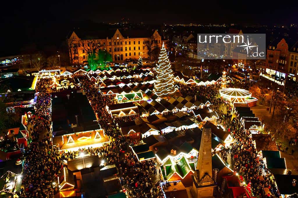 Die schönsten Weihnachtsmärkte in Deutschland und Umzu