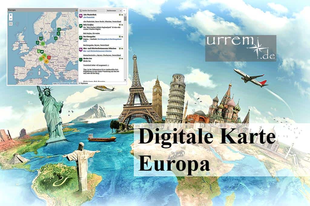 In dieser Karten-Kategorie haben wir unsere digitale Landkarten kostenlos für Europa hineingestellt. Diese Europakarten werden fortlaufend ergänzt!