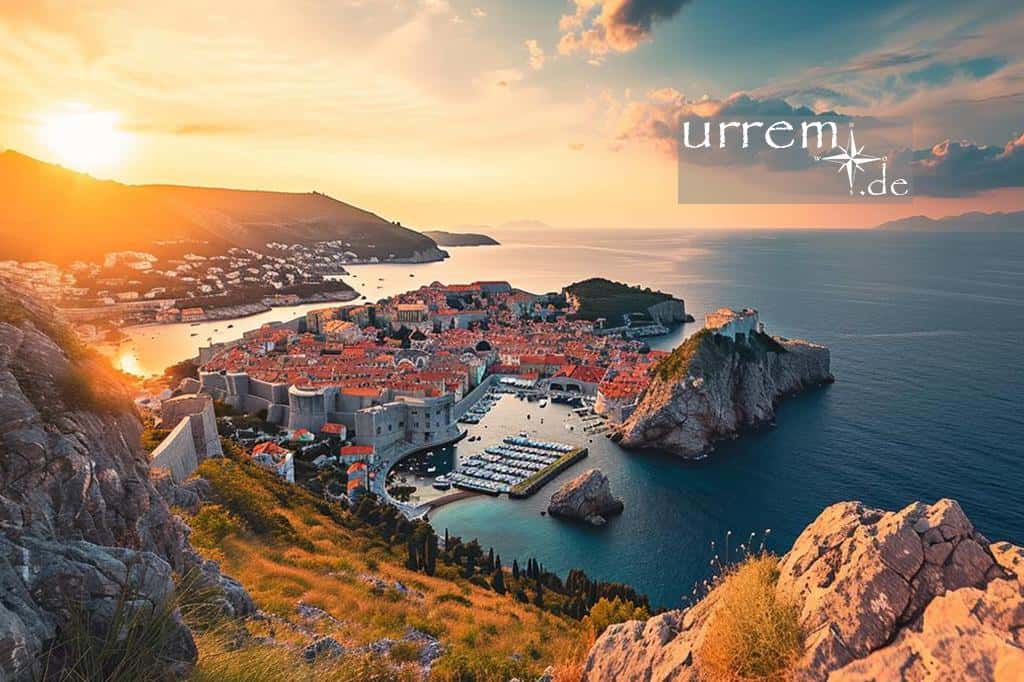 Die "Perle der Adria" ist Dubrovnik. Die Stadt ist weltber&uuml;hmt f&uuml;r seine beeindruckende mittelalterliche Architektur und Festungsanlagen. Die Altstadt z&auml;hlt zum UNESCO-Weltkulturerbe in Kroatien.