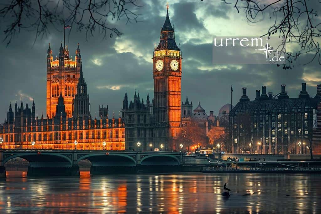 Großbritannien, ein Zusammenschluss von England, Schottland, Wales und Nordirland im Vereinigten Königreich, bietet eine Reise durch die Geschichte, in Kombination aus historischem Reichtum und modernem Charme.