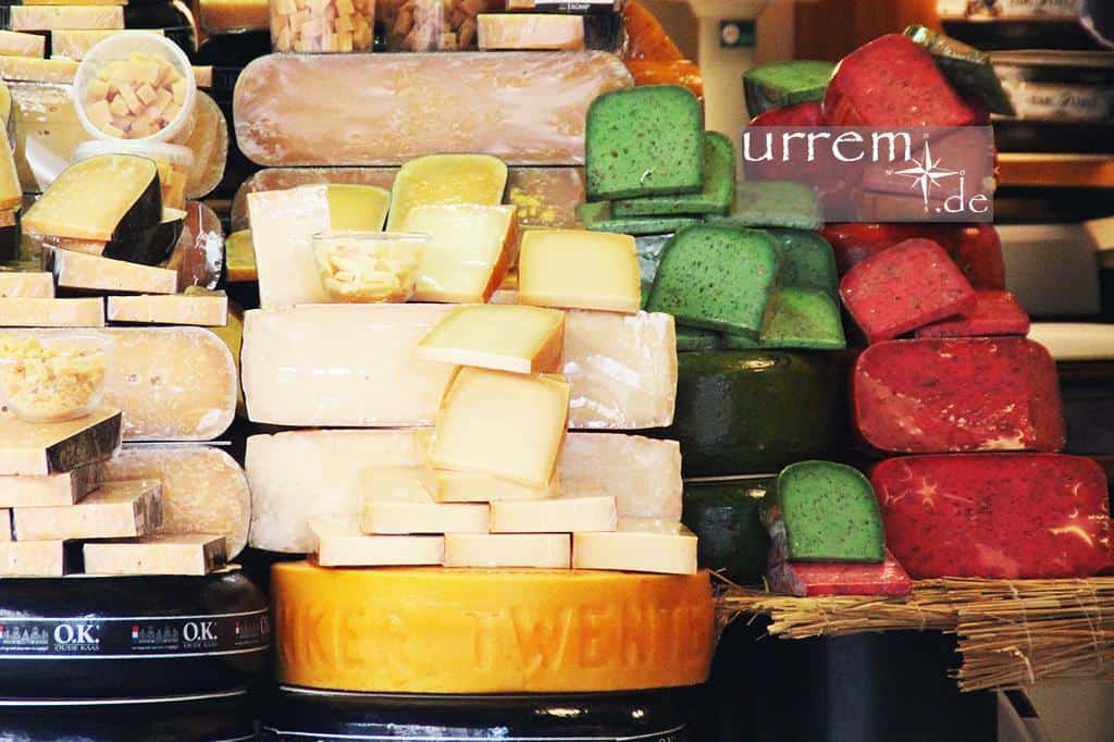 K&auml;se - auch eine Art der Amsterdam Sehensw&uuml;rdigkeiten in der Niederlande