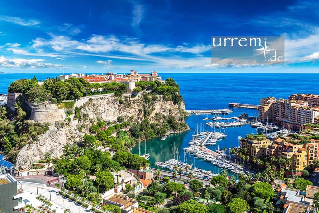 Monaco Sehenswürdigkeiten, Steuern und Mittelmeer: Eine besondere Destination in Europa für Luxus, wunderschöne Landschaft, Meer wie Côte d'Azur und Sport!