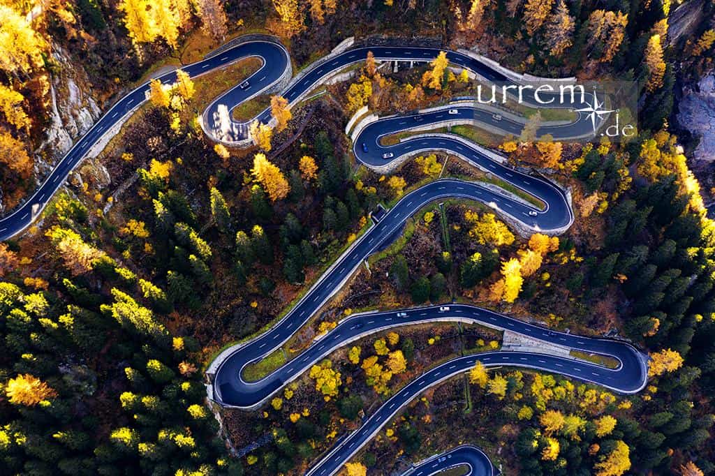 Die schönsten Straßen Europas: Mit bekannten u. unbekannten Rundtouren, Routen, Strecken und Wege in den Ländern, für Van, Auto oder Fahrrad.